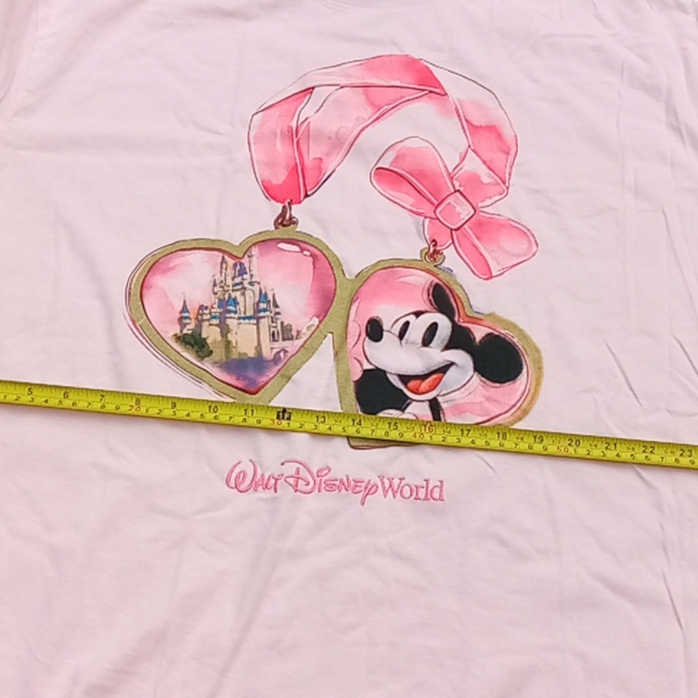 Walt Disney World Pink Cinderella Castle Shirt - Picture 12 of 15